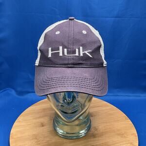 Huk Performance Navy Blue Snapback Hat Cap